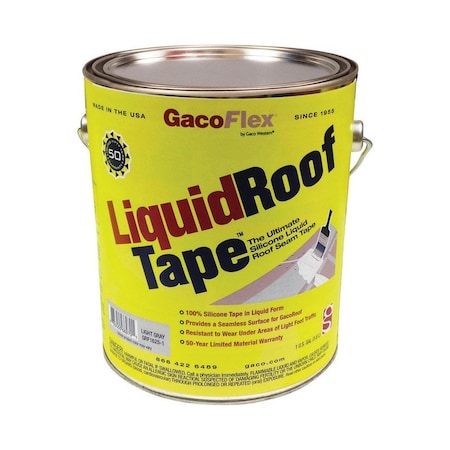 Gaco Western GacoFlex Light Gray Silicone Roof Tape 1 gal GACLTAPE1